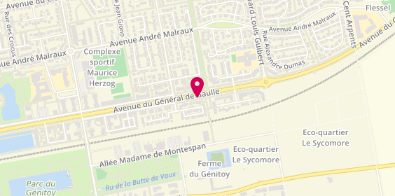 Plan de CARGOET Frédéric, 72 Avenue General de Gaulle, 77600 Bussy-Saint-Georges