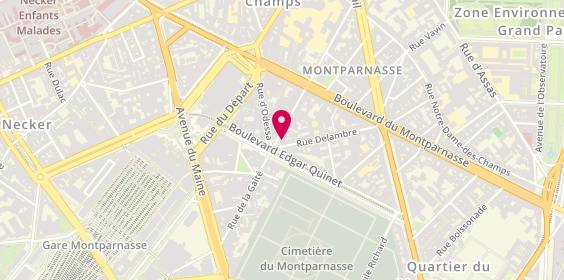 Plan de Au P'Tit Coin, 69 Rue du Montparnasse, 75014 Paris