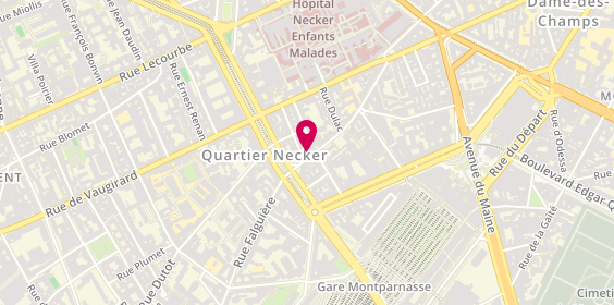 Plan de Entreprise Olivier, 15 Rue Nicolas Charlet, 75015 Paris