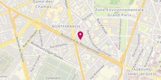 Plan de Artisan Plombier Chauffagiste, 13 Rue de la Grande Chaumière, 75006 Paris