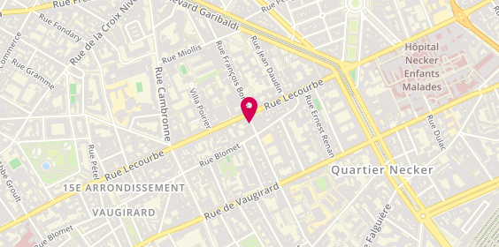Plan de Perene, 4 Rue des Volontaires, 75015 Paris