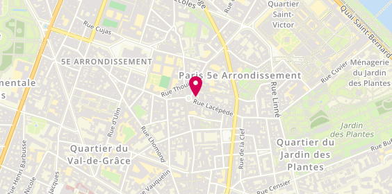 Plan de L'Instant de Beaute, 39 Rue Monge, 75005 Paris