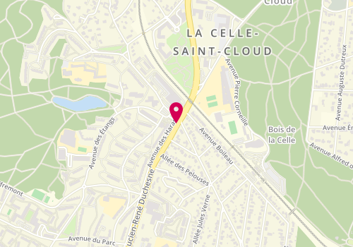 Plan de BELLEGUEULE Benjamin, 7 Avenue des Sources, 78170 La Celle-Saint-Cloud