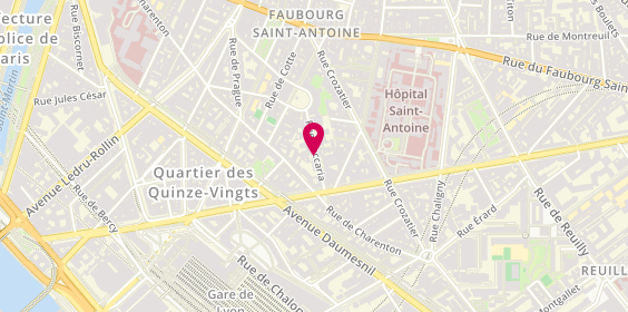 Plan de Abc Bat, 13 Rue Beccaria, 75012 Paris