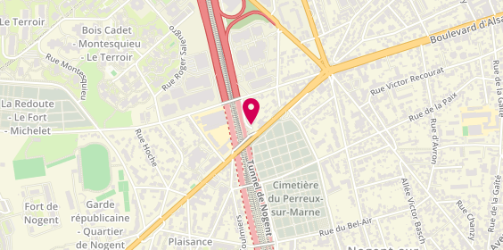 Plan de Bateco, 21 Rue des Villemins, 94170 Le Perreux-sur-Marne
