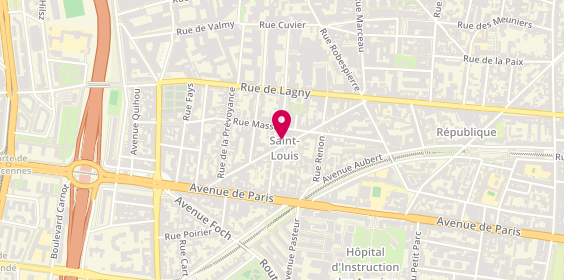 Plan de Plomberie Temin, 26 Rue des Laitières, 94300 Vincennes