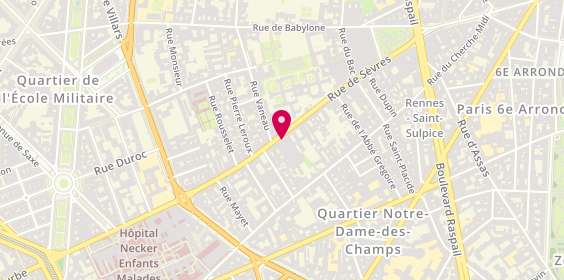 Plan de Societe de Maintenance et de Plomberie, lotissement 1665
101 Rue de Sevres, 75006 Paris