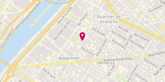 Plan de Dynabat Plomberie, 61 Rue Saint Charles, 75015 Paris