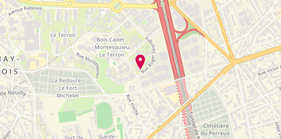 Plan de Lae Plomberie, 5 Rue Roger Salengro, 94120 Fontenay-sous-Bois