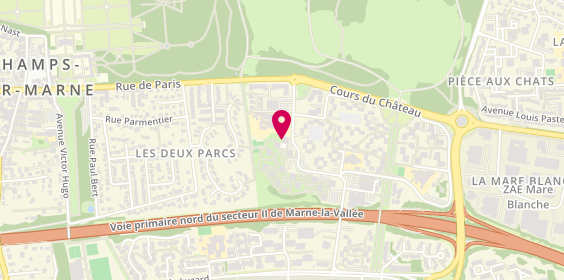 Plan de Saniko, 3 Square de la Garenne, 77420 Champs-sur-Marne