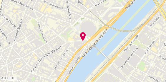 Plan de Bastien & Trebulle, 3 Rue Gros, 75016 Paris