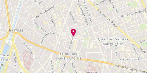 Plan de Anciens Kuschnick, 54 Rue Trousseau, 75011 Paris