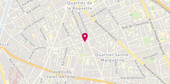 Plan de Entreprise Quentin, 92 Rue de Charonne, 75011 Paris