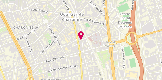 Plan de Raphaël Ets, 67 Maraîchers, 75020 Paris