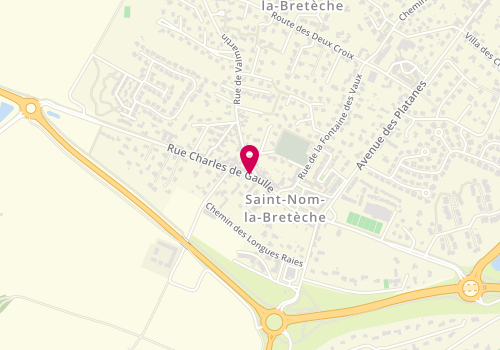Plan de S.P.C.E Choron, 24 Rue Charles de Gaulle, 78860 Saint-Nom-la-Bretèche