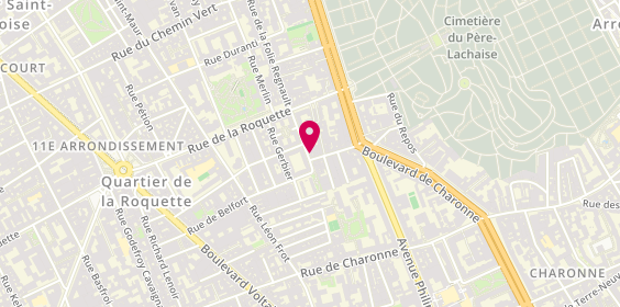 Plan de STEPHO Didier, 32 Rue de la Folie Regnault, 75011 Paris