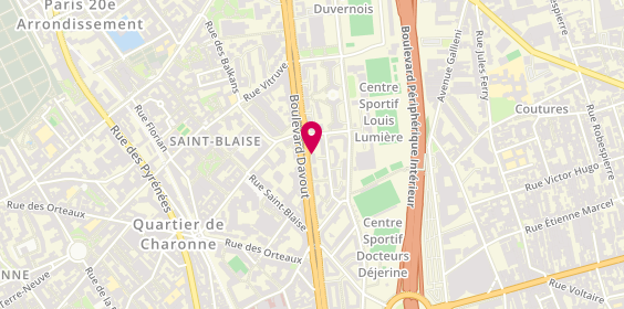 Plan de Entreprise Gauthier, 106 Boulevard Davout, 75020 Paris
