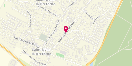 Plan de Alves, 26 Bis avenue des Platanes, 78860 Saint-Nom-la-Bretèche