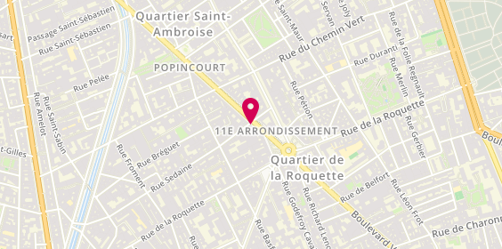 Plan de Etablissements Lefevre, 124 Boulevard Voltaire, 75011 Paris