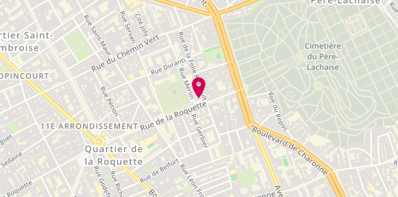 Plan de SAS Idr, 151Bis Rue de la Roquette, 75011 Paris