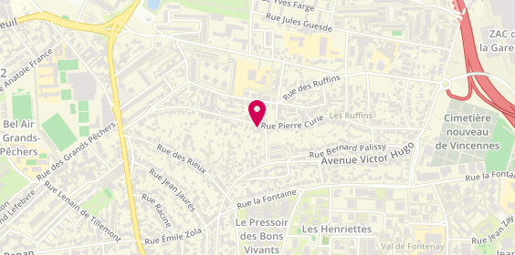 Plan de Richard Père et Fils, Adresse
123 Rue Pierre Curie, 94120 Fontenay-sous-Bois