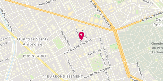 Plan de Plombelec Pro, 38 Rue Servan, 75011 Paris