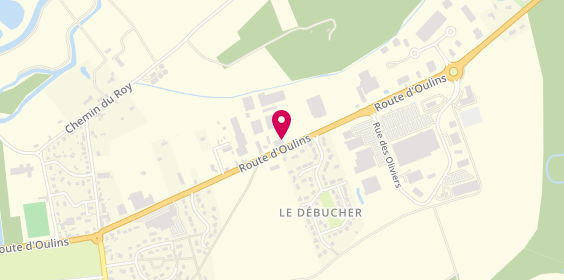 Plan de DEH - Dépannage Entretien Houdanais, 39 Route d'Oulins, 28260 Anet