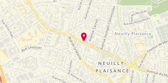 Plan de Acelbat, 13 avenue du Maréchal Foch, 93360 Neuilly-Plaisance