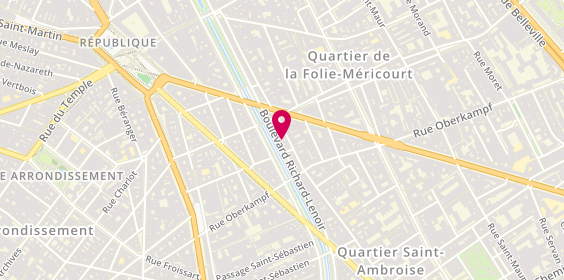 Plan de Sogico - Energie, 124 Boulevard Richard Lenoir, 75011 Paris