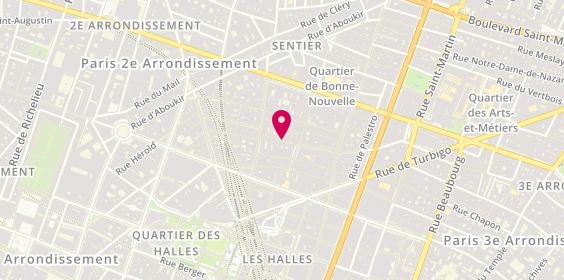 Plan de C.A.D.A, 54 Rue Greneta, 75002 Paris