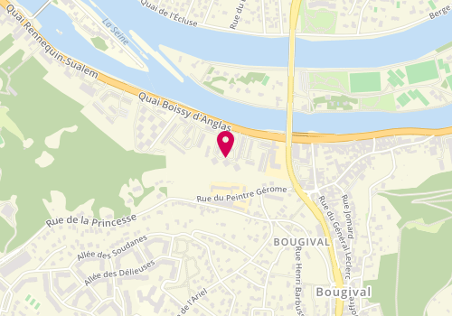 Plan de RPC - Réseau Plomberie Chauffage, 26 Quai Boissy d'Anglas, 78380 Bougival
