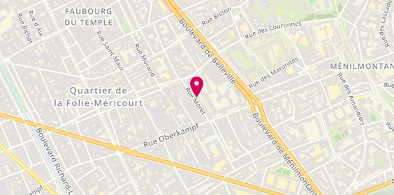 Plan de Plomberie Tuil, 18 Rue Moret, 75011 Paris
