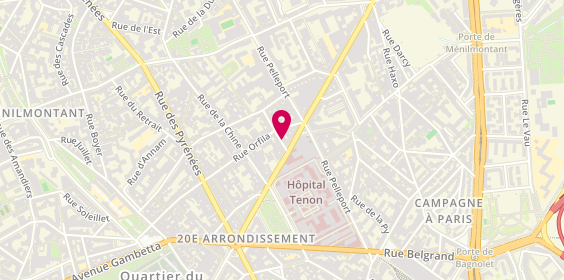 Plan de H2o, 2 Bis Rue Dupont de l'Eure, 75020 Paris