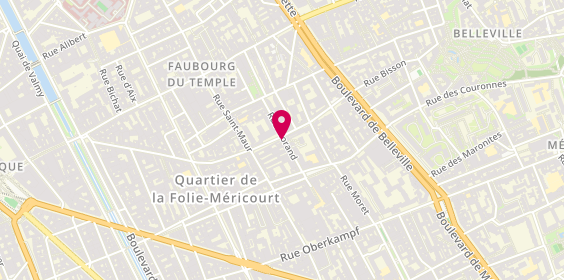 Plan de Apg, 13 Rue Morand, 75011 Paris