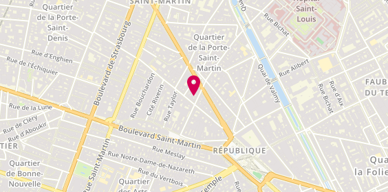 Plan de Entreprise Camy, 25 Rue de Lancry, 75010 Paris