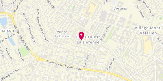 Plan de ALLAM Mohamed, 29 square Saint-Exupéry, 92500 Rueil-Malmaison
