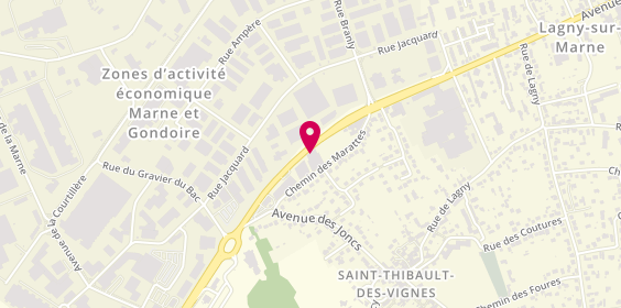 Plan de A.B Atelier Brochant, 117 avenue du Général Leclerc, 77400 Lagny-sur-Marne