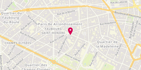 Plan de Egf, 91 Rue du Faubourg Saint Honore, 75008 Paris