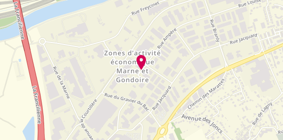 Plan de Béranger SA, 72 Rue Ampère, 77400 Lagny-sur-Marne