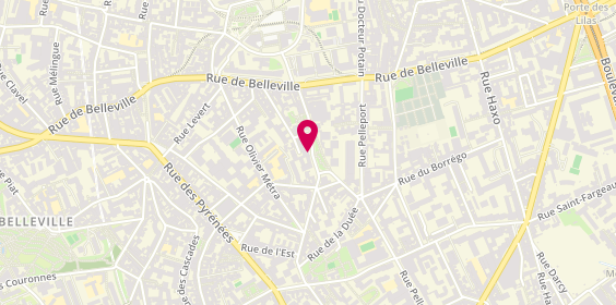 Plan de Plomberie Kandelman M. DE MATOS, 59 Rue Pixérécourt, 75020 Paris