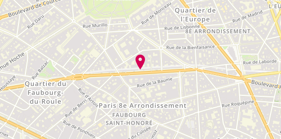 Plan de BS Fluides, 156 Boulevard Haussmann, 75008 Paris