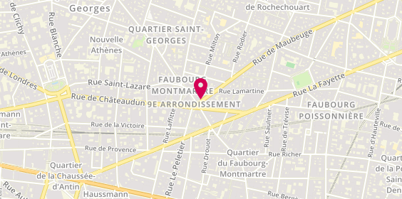 Plan de CHEKROUN David, 1 Rue de Maubeuge, 75009 Paris
