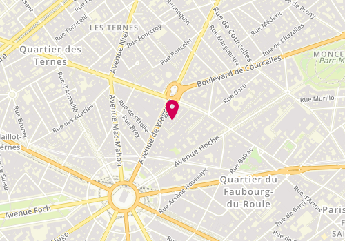 Plan de Sj Artisans, 38 avenue de Wagram, 75008 Paris