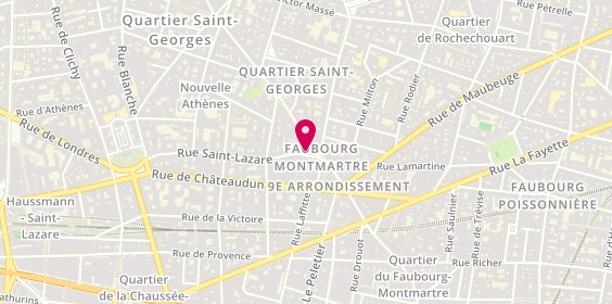 Plan de Sopcm, 4 Rue Saint Lazare, 75009 Paris