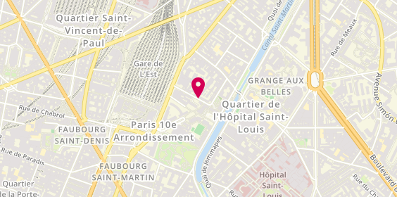 Plan de DOUSSOT Richard, 15 Rue du Terrage, 75010 Paris