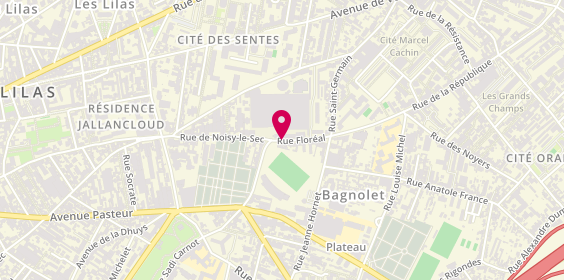 Plan de Agencement Batiment Plomberie, 8 Rue Floreal, 93170 Bagnolet