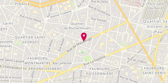 Plan de DD.Rénovation, 54 Rue de Maubeuge, 75009 Paris
