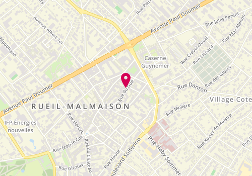 Plan de Entreprise Germain, 18 Rue du Gue, 92500 Rueil-Malmaison