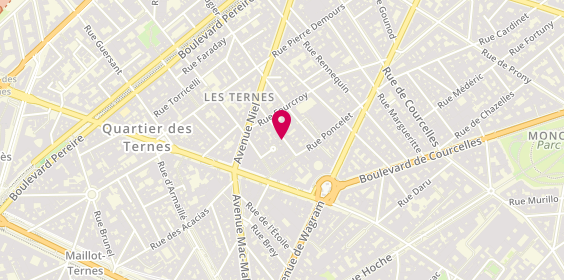 Plan de A.d.douville Freres, 9 Rue Saussier Leroy, 75017 Paris