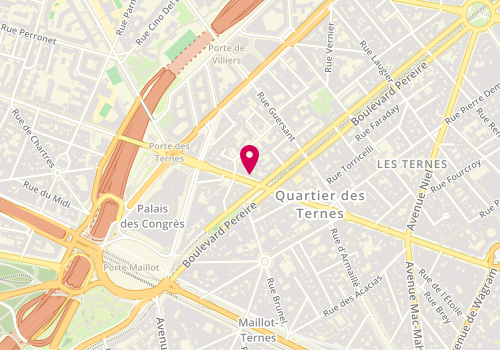 Plan de Snl Batiment, 88 Avenue des Ternes, 75017 Paris